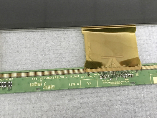 O tela plano de LSF550FN09 FF13 SAMSUNG 55 polegadas curvou o painel da tevê