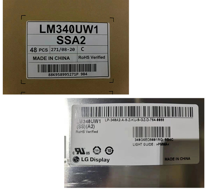 Substituição longa LM340UW1 3840X2160 4K da tela do Lg de 34 POLEGADAS