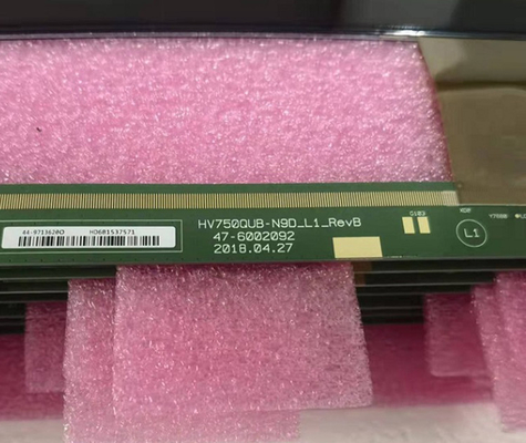 BOE tela da tevê de 75 POLEGADAS, 12V painel DV750QUB-P20 do Lcd de 75 polegadas para SAMSUNG